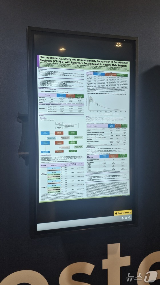 [Celltrion\'s e-poster at EADV] / News1