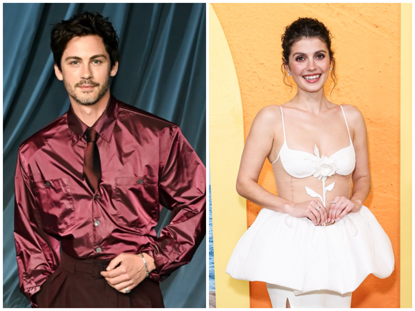 Logan Lerman and Emily Bader / Credit: Instagram