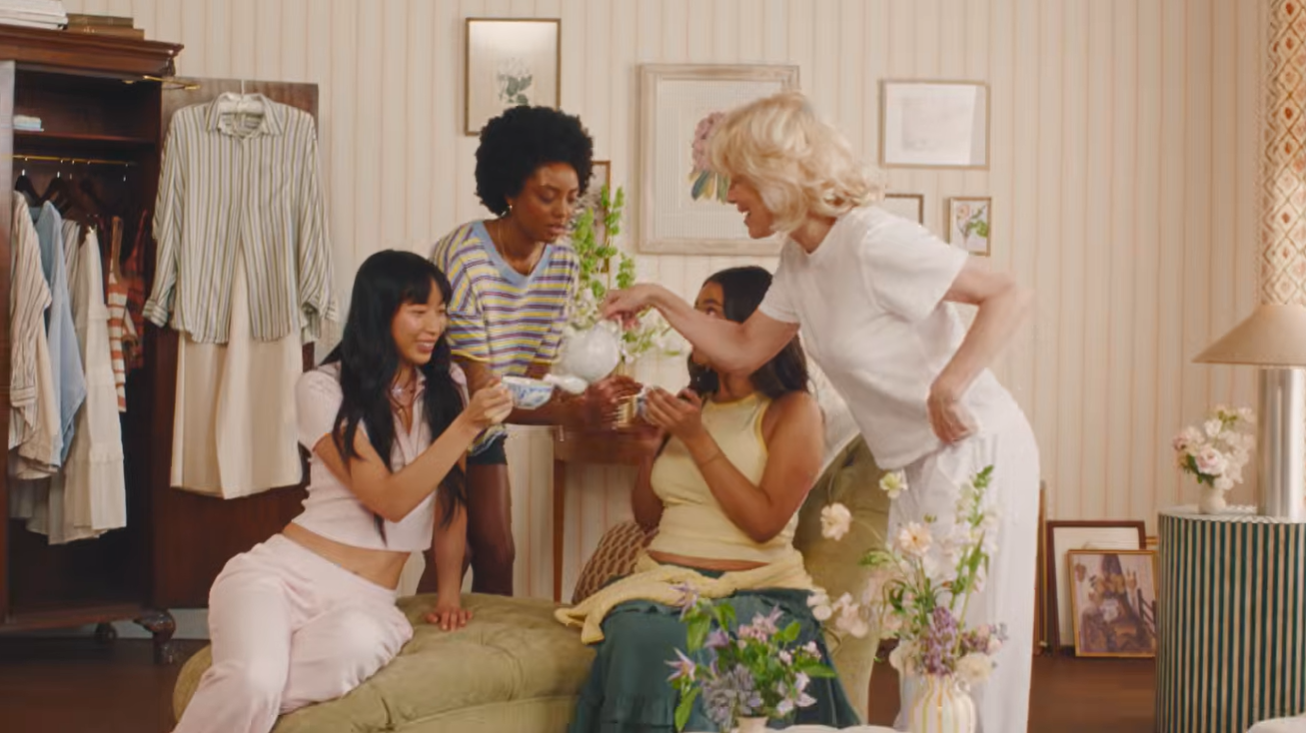 A still from Aerie’s campaign / Credit: YouTube