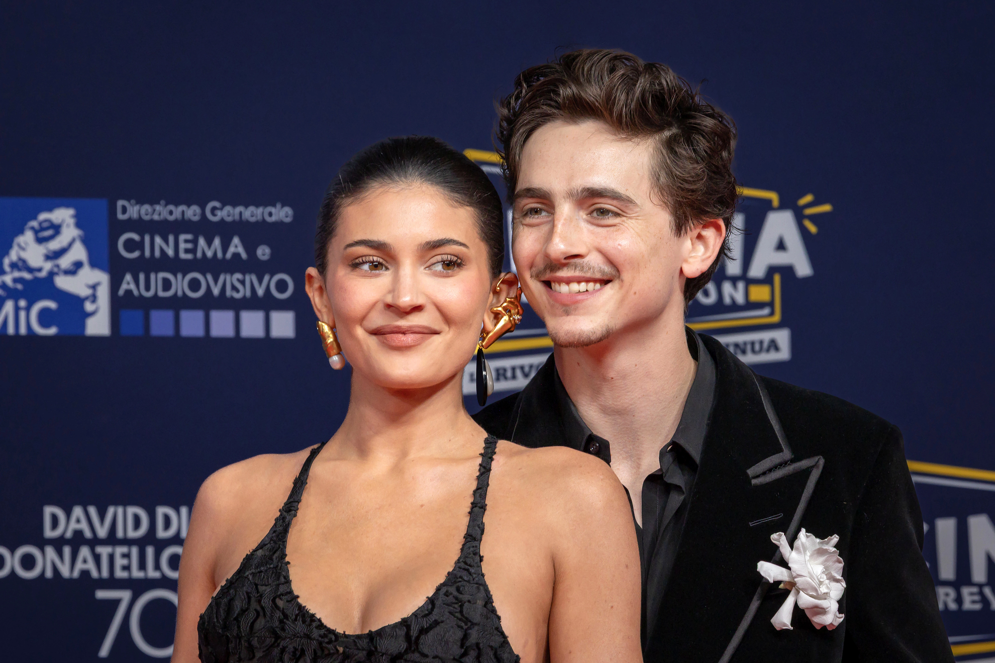 Timothée Chalamet and Kylie Jenner/ Credit: DepositPhotos