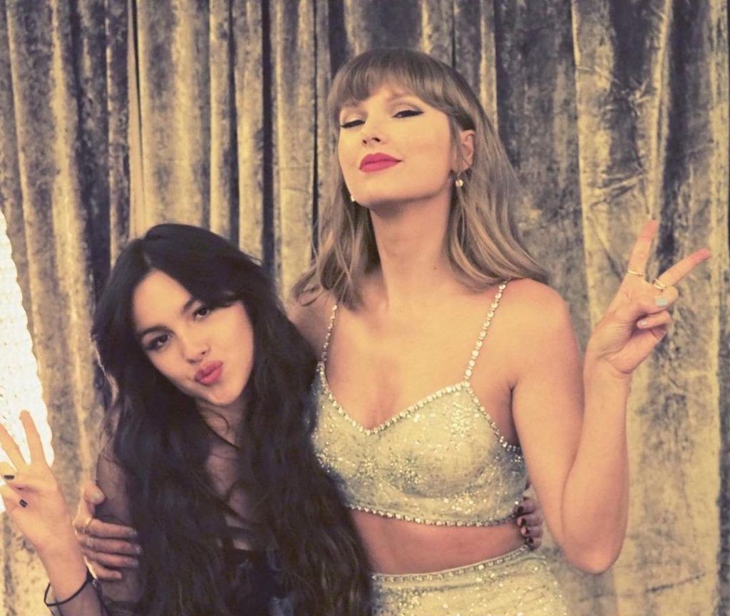 Olivia Rodrigo and Taylor Swift / Credit: Instagram