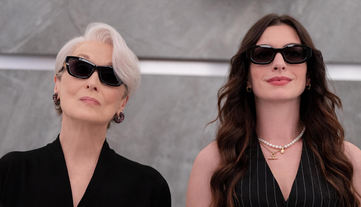 L-R: Meryl Streep and Anne Hathaway in \'The Devil Wears Prada 2\' / Credit: 2026 20th Century Studios