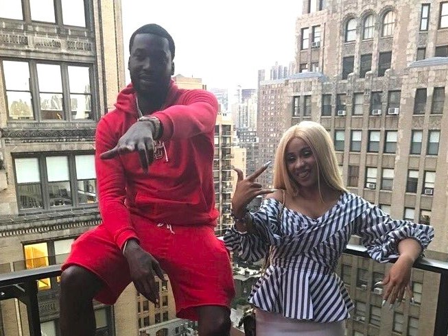 Meek Mill and Cardi B / Credit: X