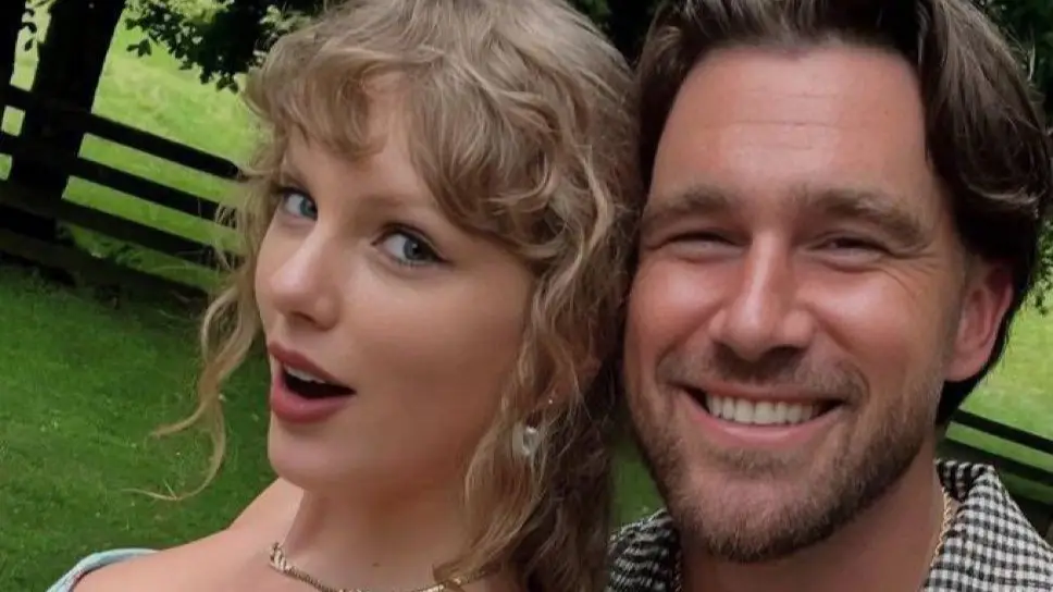 Taylor Swift and Travis Kelce / Credit: Instagram