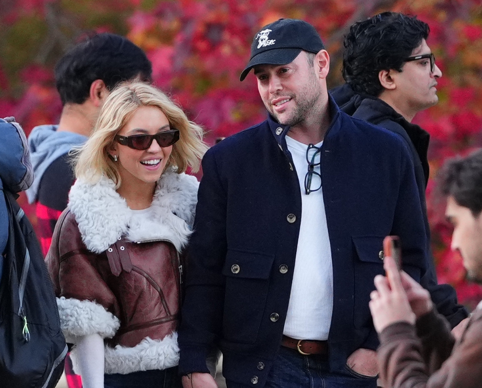Sydney Sweeney and Scooter Braun / Credit: X