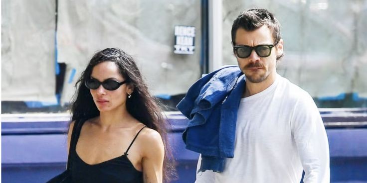 Zoë Kravitz and Harry Styles / Credit: X