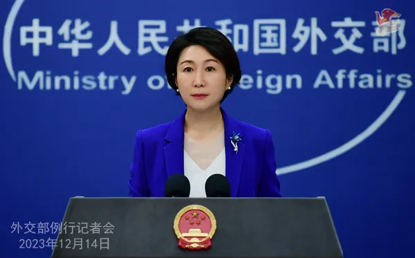 引用：中国外交部