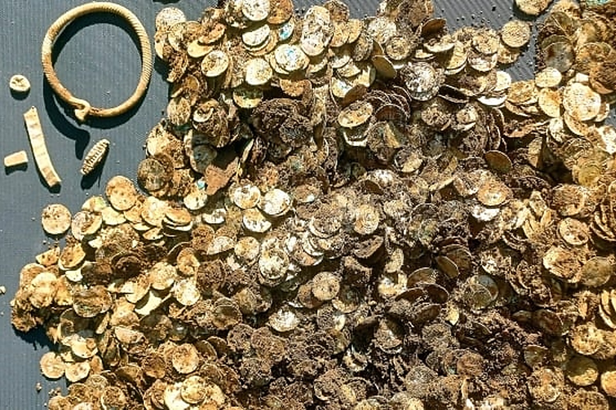 約153万円相当の銀」フィンランドの森からバイキング時代の銀貨が大量