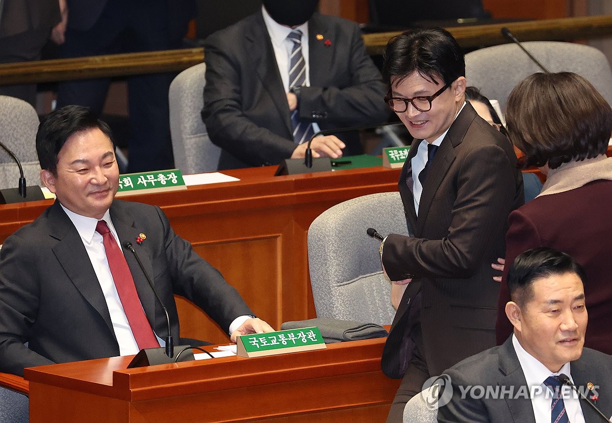 한동훈과 원희룡