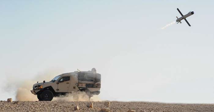 스파이크 NLOS는 아프가니스탄에서 미군이 운용함으로써 실전을 기록을 쌓았다. <출처: Rafael Advanced Defense Systems>