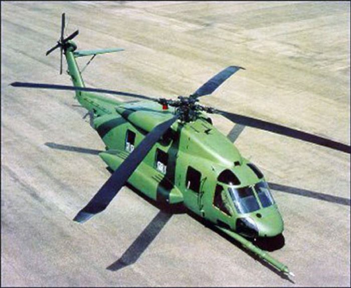 군용 모델인 H-92의 초기 목업 <출처 : sikorskyarchives.com>