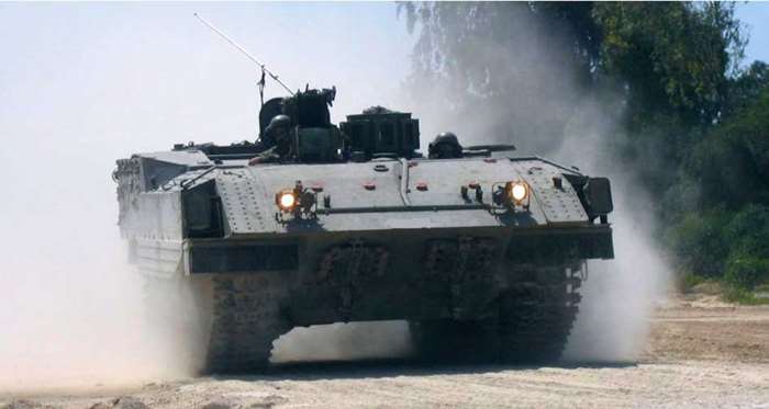 아크자리트 중장갑보병수송차(HAPC) <출처: NIMDA 사>