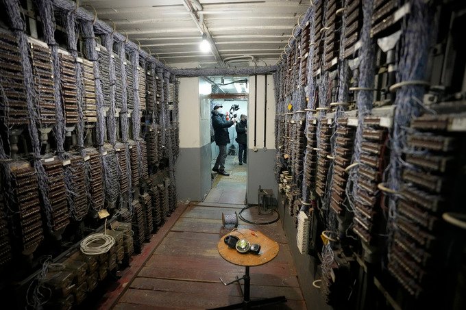 키이우의 방공호 모습 <출처: AP>