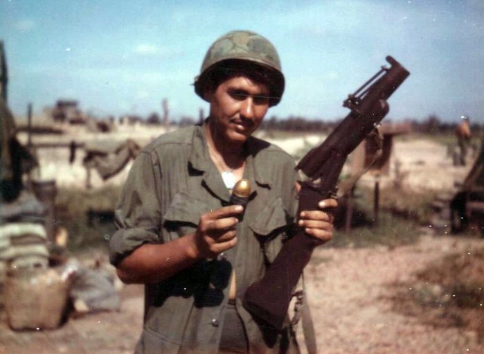 40mm 유탄발사기는 당시로서는 매우 혁신적인 무기였다. <출처: Public Domain>