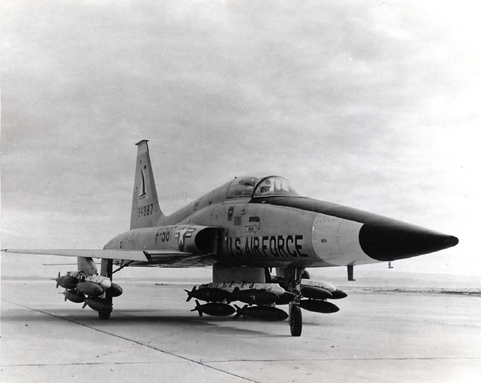 노스롭 F-5A 프리덤 파이터 (Northrop F-5A Freedom Fighter) 전투기 <출처 : 미 공군>