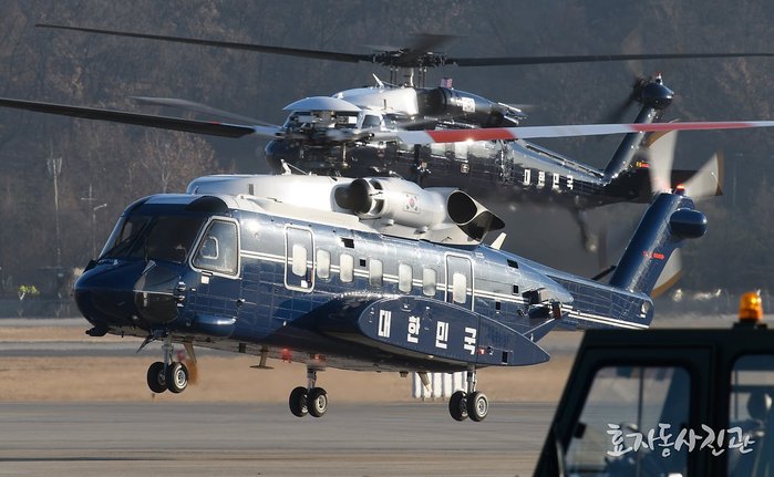 대한민국 정부 대통령 전용 헬리콥터 VH-92 <출처 : open.pss.go.kr>