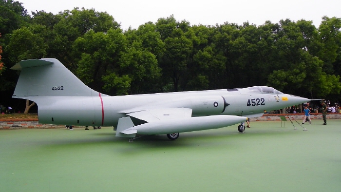 대만 공군의 F-104 전투기 <출처 : 玄史生 at wikimedia.org>