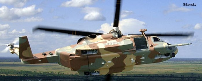 S-92의 군용 버전 H-92 슈퍼호크 <출처 : helis.com>