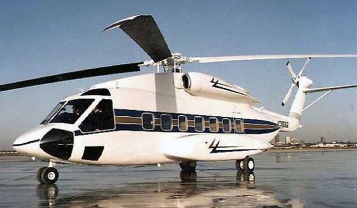 1992년 헬리 엑스포에 출품된 S-92A 목업 <출처 : sikorskyarchives.com>