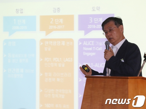 박영우 와이바이오로직스 대표(사진=뉴스1)<br>