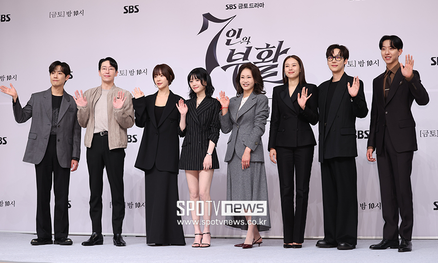 ▲ 이준 엄기준 황정음 이유비 신은경 조윤희 윤종훈 이정신 ⓒ곽혜미 기자