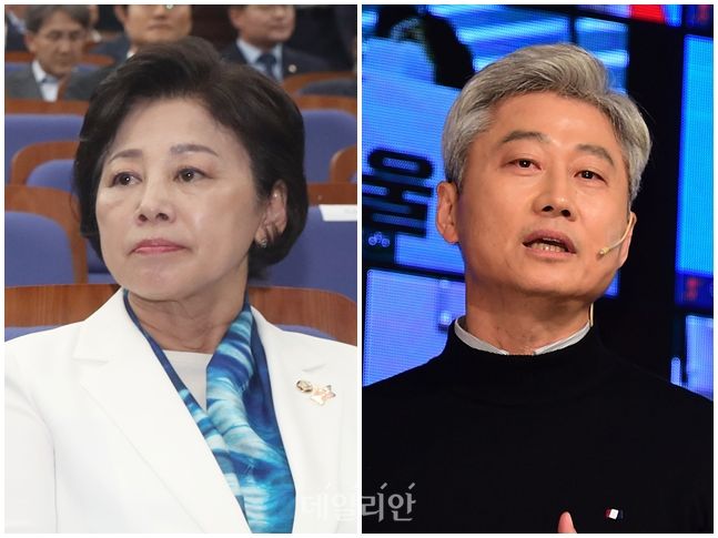 22대 총선 서울 송파병에 출마한 남인순 더불어민주당 후보(왼쪽)와 김근식 국민의힘 후보(오른쪽) ⓒ데일리안DB