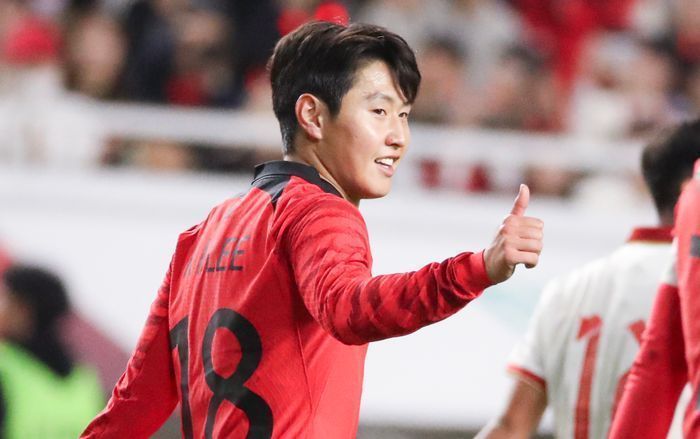 리그 경기서 득점포 가동한 이강인. ⓒ 데일리안 방규현 기자