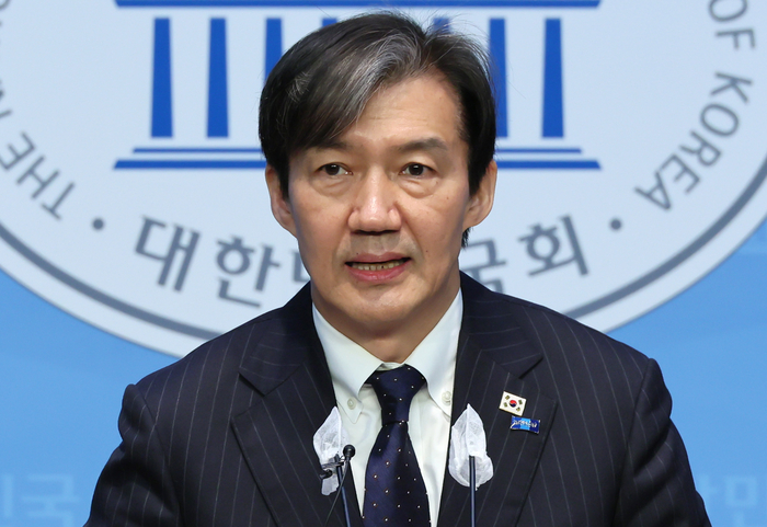 조국혁신당 조국 대표.