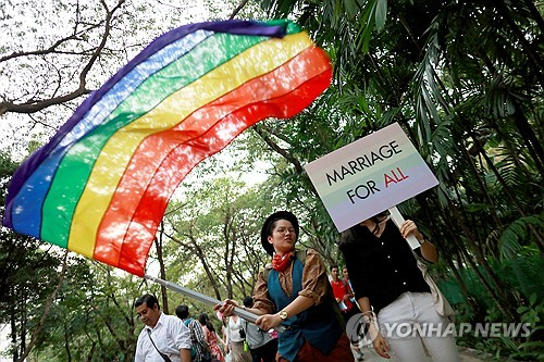 '성전환자 천국' 태국 동성결혼 합법화 법안 하원 통과…동남아 첫 허용 눈앞