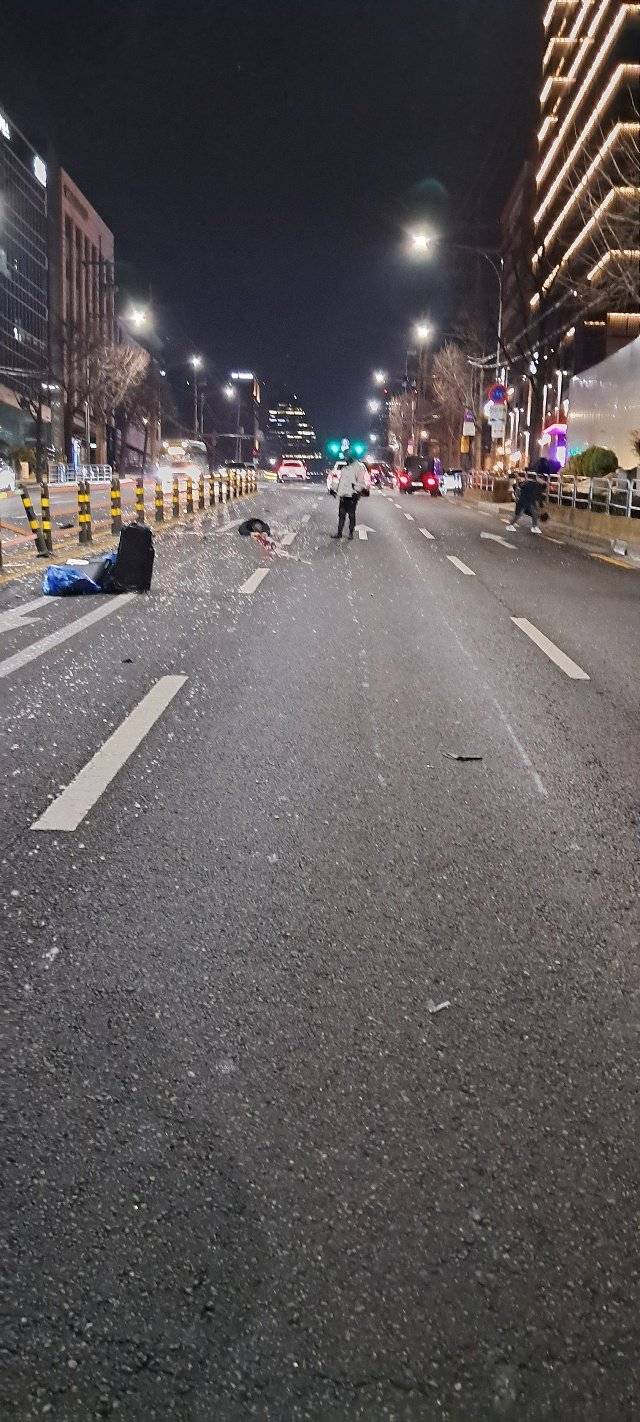 (혐주의) 오늘 새벽 강남 음주운전 사망사고 | 인스티즈