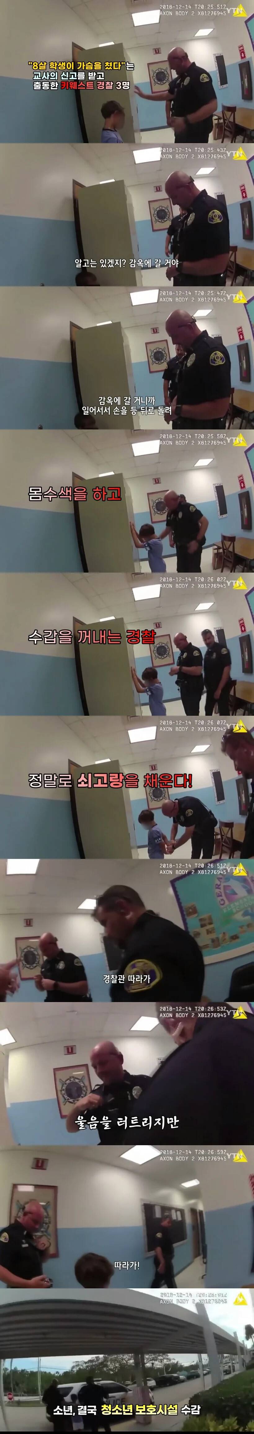 미국에서 초등학생이 여교사를 때렸을때 벌어지는 일 | 인스티즈