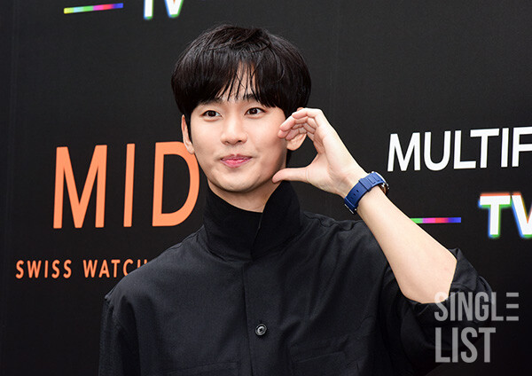 미도(MIDO) 포토콜 행사에 참석한 김수현 ©최은희 기자 oso0@slist.kr