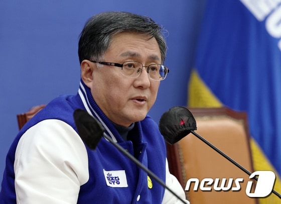 22대 총선 때 더불어민주당 전략공관위원으로 활동했던 김성환 의원. © News1 구윤성 기자