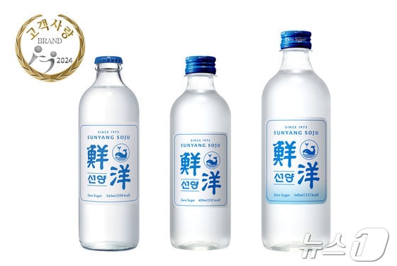  선양소주가 출시해 시판중인 최저 도·수·최저 칼로리 소주 ‘선양’ (선양소주 제공)/ 뉴스1 