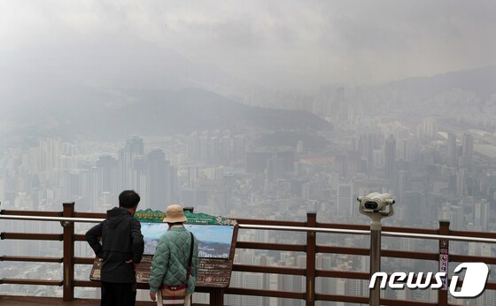 흐린 날씨.(자료사진)/뉴스1 DB