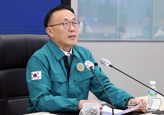 이한경 행정안전부 재난안전관리본부장. (행정안전부 제공) 