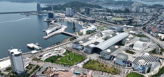 글로컬미래교육박람회가 열리는  여수세계계박람회장(전남교육청 제공)/뉴스1