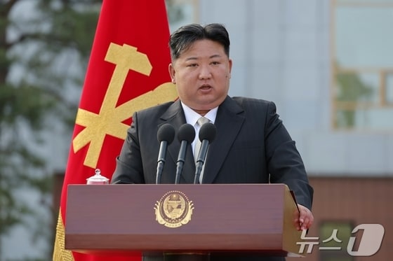 (평양 노동신문=뉴스1) = 김정은 북한 노동당 총비서. [국내에서만 사용가능. 재배포 금지. DB 금지. For Use Only in the Republic of Korea. Redistribution Prohibited] rodongphoto@news1.kr