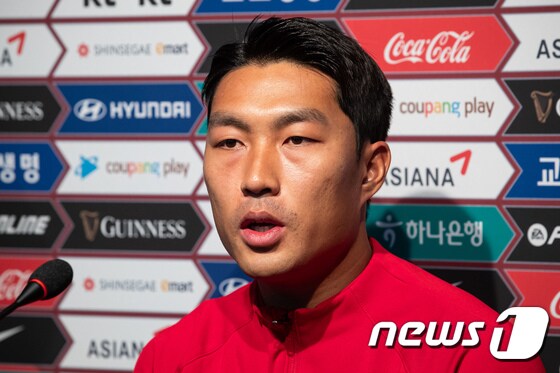 싱가포르 축구대표팀 한국계 공격수 송의영 2023.11.15/뉴스1 © News1 유승관 기자