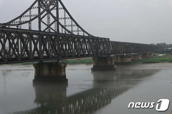 지난 7월 중순 한적한 조중우의교의 모습. 2023.7.25/뉴스1 © News1 최소망 기자