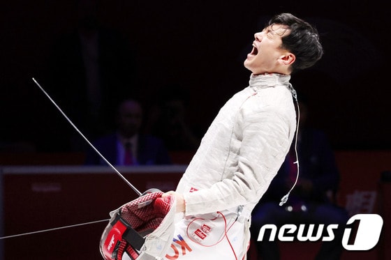 파리 올림픽에서 '라스트 댄스'를 각오하고 있는 구본길. / 뉴스1 DB © News1 민경석 기자