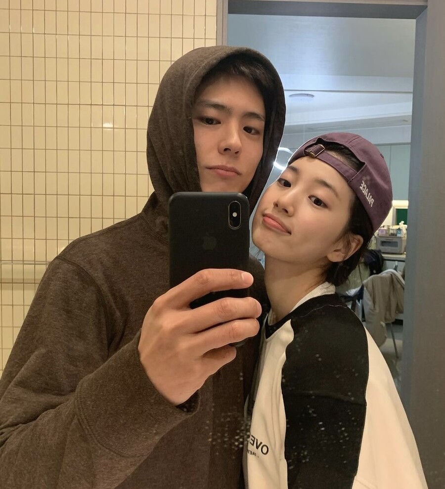 ▲ 수지 박보검. 출처| 박보검 인스타