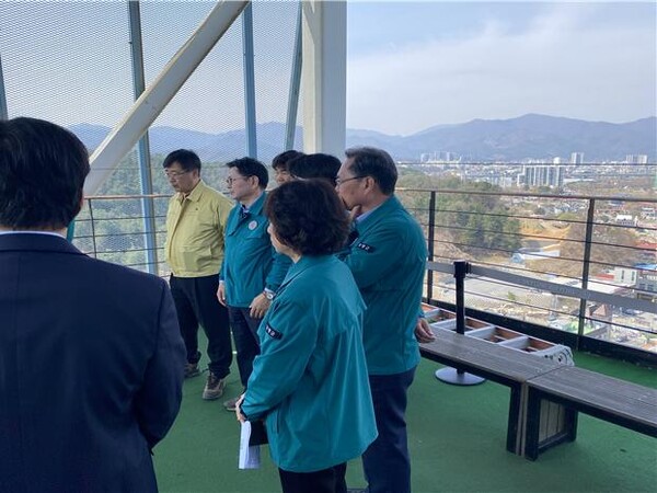 집라인 안전점검(제공=경기도)