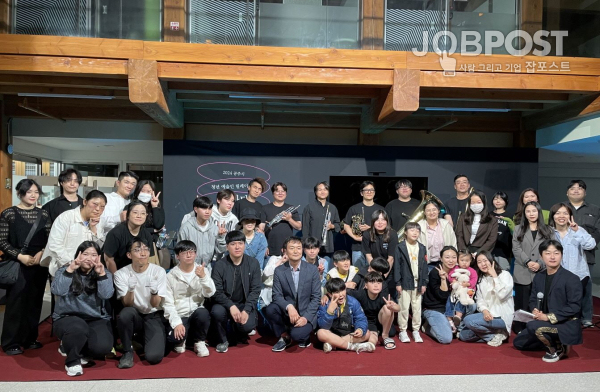 공주시청년센터 충남 예술인 파견 지원사업 자료사진
