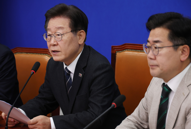 이재명 '연금 소득대체율 44~45% 사이 타협 의사 명확해'