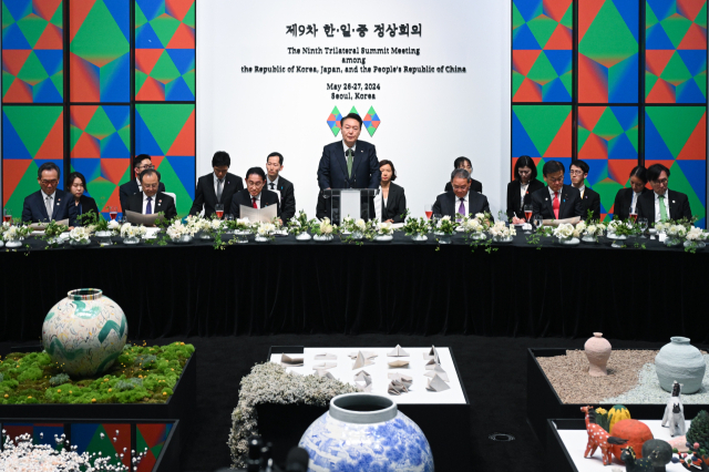 천연기념물 된 따오기 복원 언급한 尹 '3국 협력의 결실이자 상징'