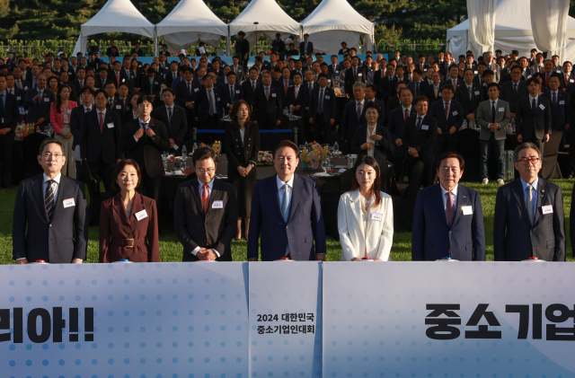 “글로벌 경쟁력 갖춘 기업 확실히 지원”…용산서 3년째 중기인 대회