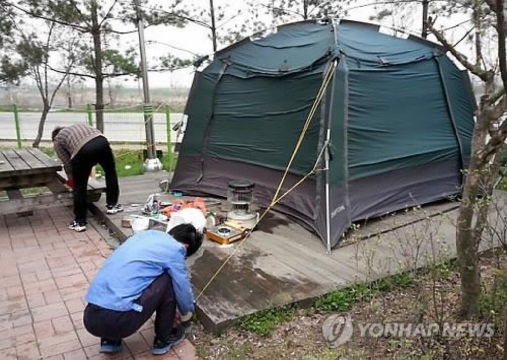 알박기 텐트