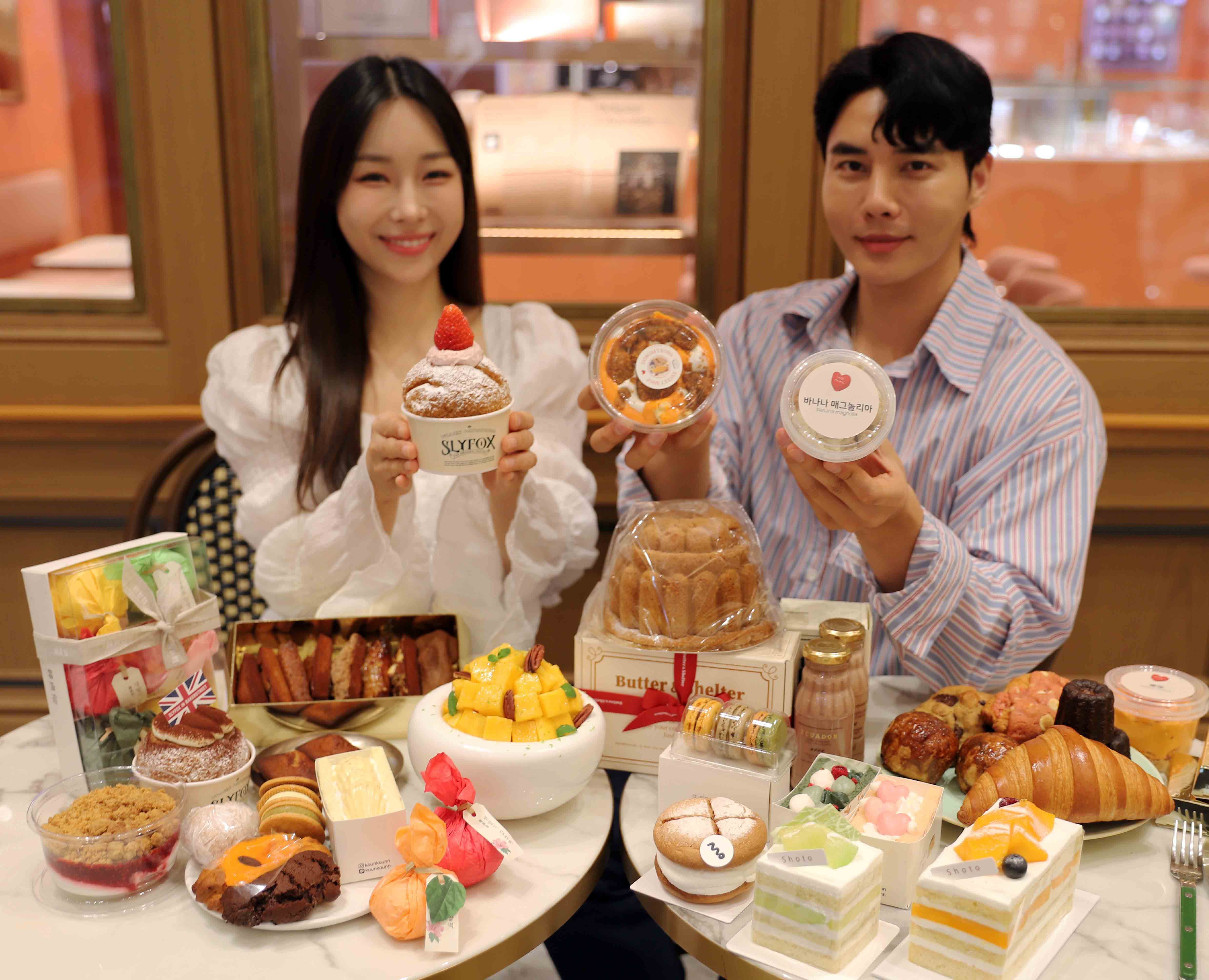 신세계백화점 강남점에 문 연 디저트 전문관 '스위트파크'가 서울 외 지역 베이커리만 골라 소개하는 '로컬 팝업'으로 호응을 얻고 있다고 12일 밝혔다. /연합뉴스