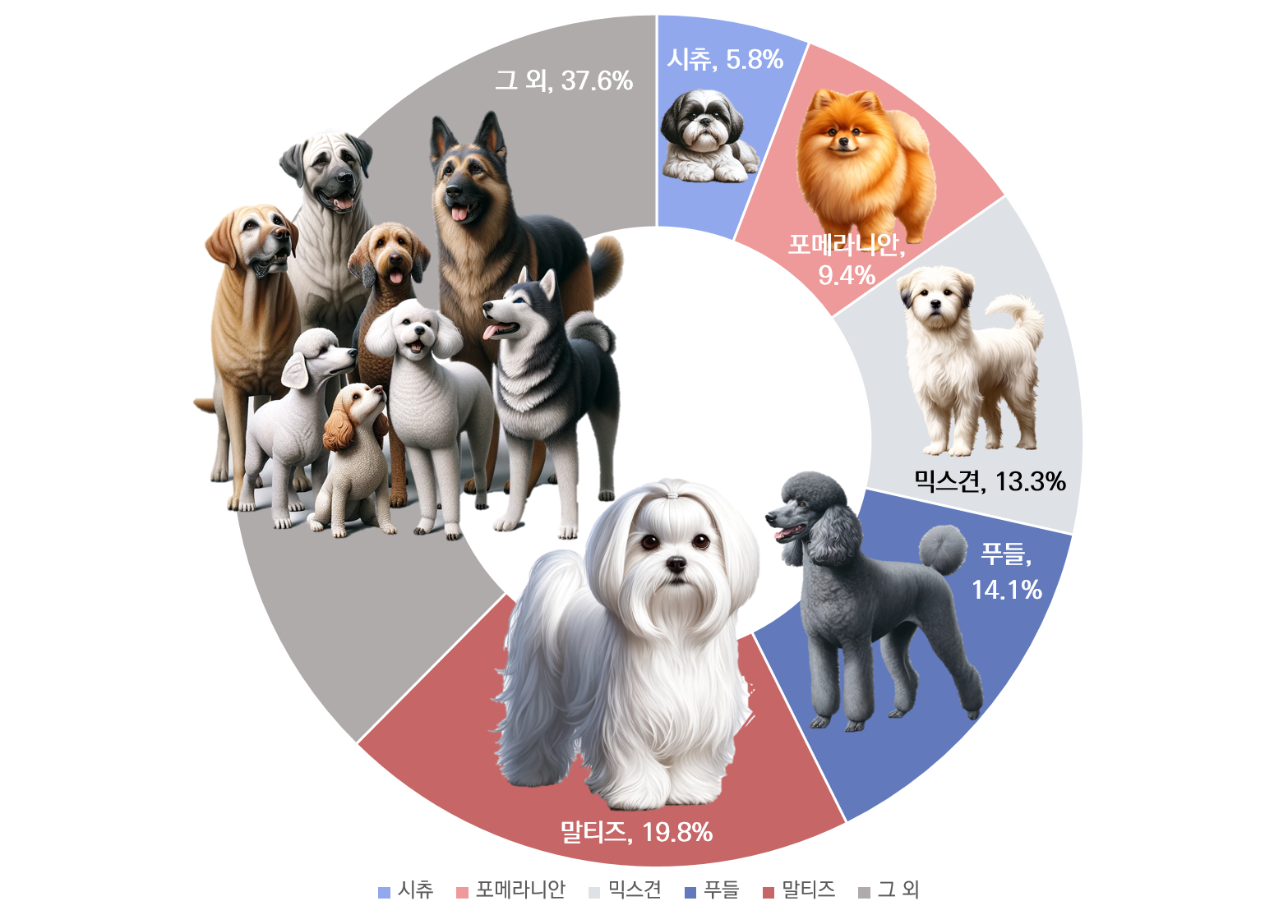 서울시 반려견 품종 현황. /서울시 제공